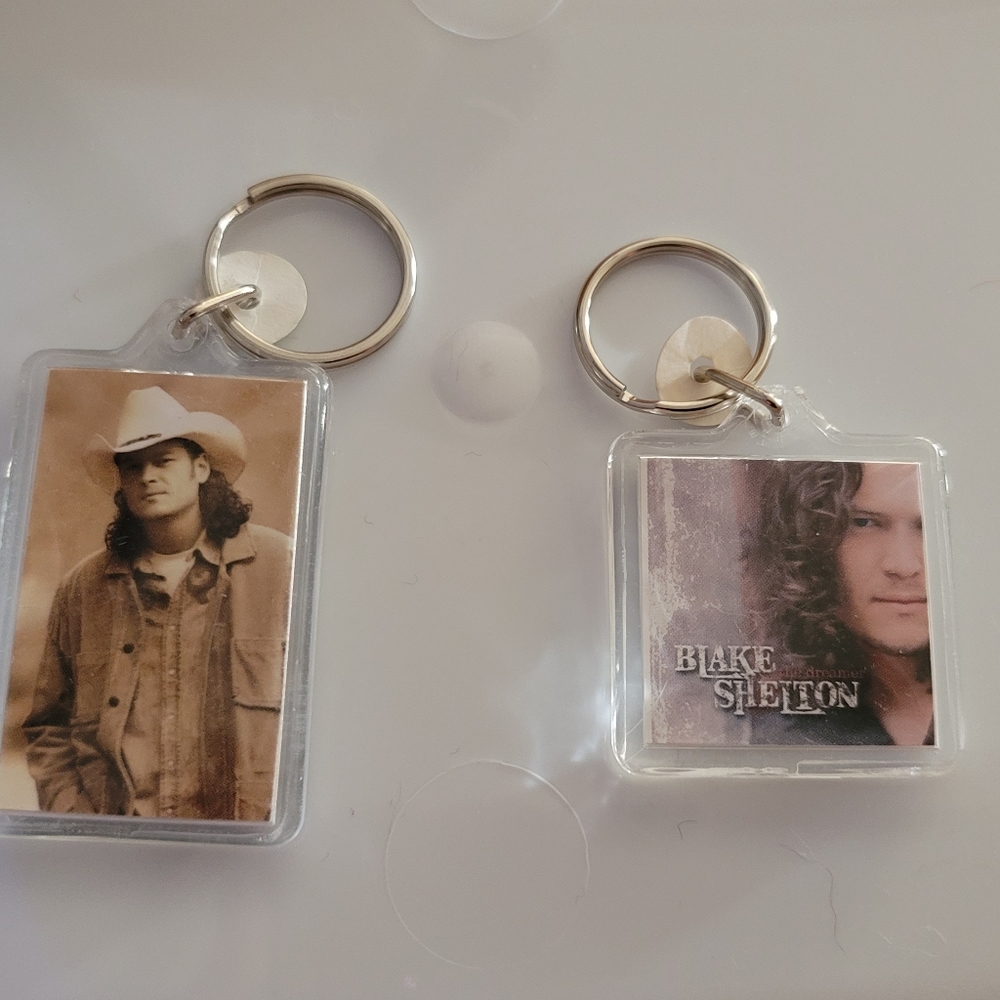 New 2 Blake Shelton Keychains